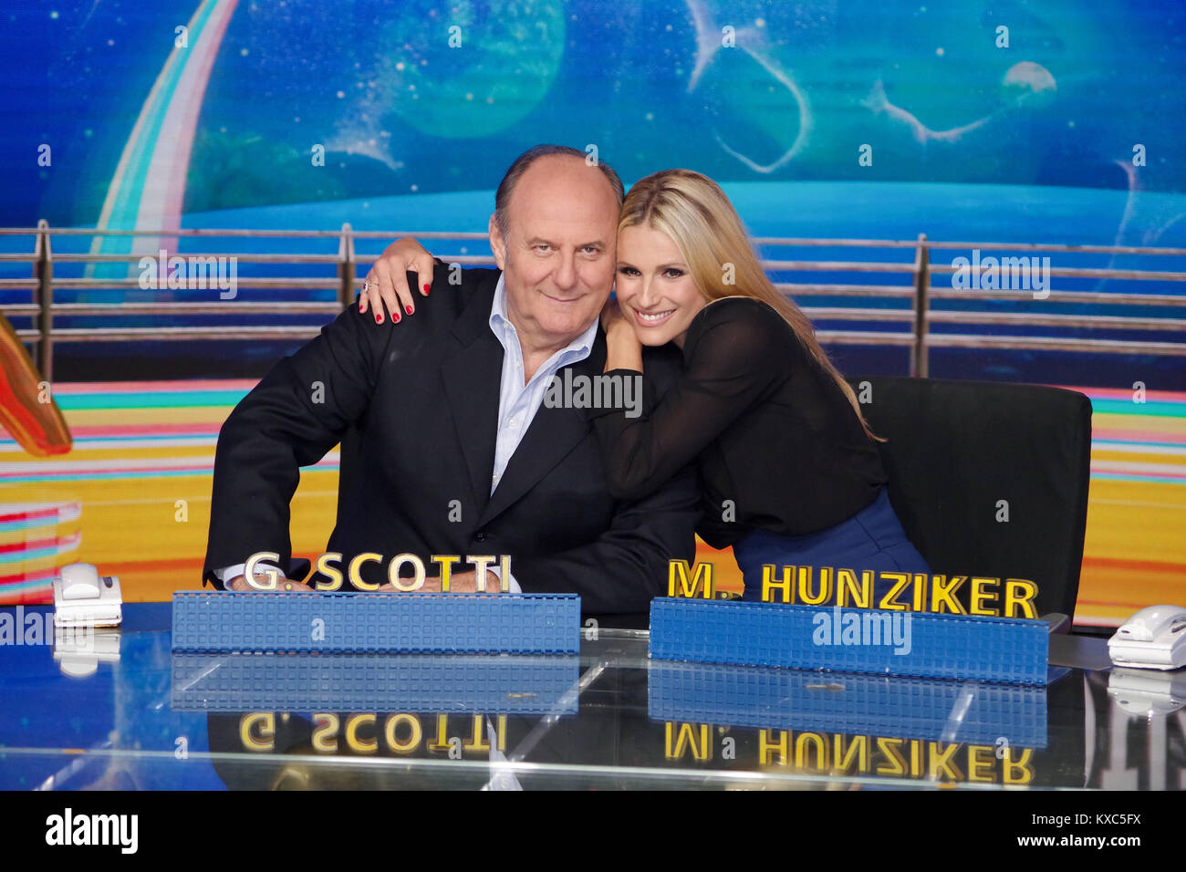 michelle-hunziker-a-hi-res-stock-photography-and-images-alamy