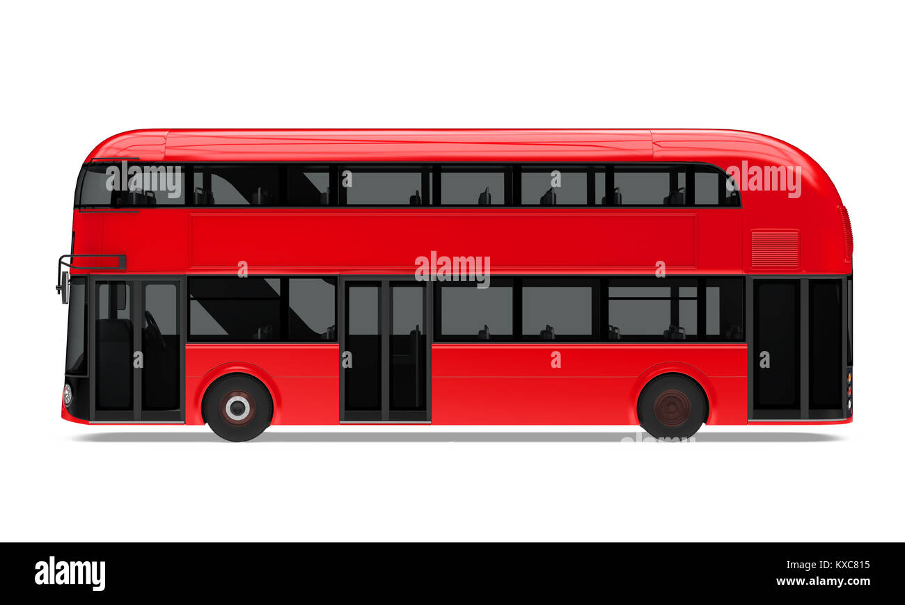 New routemaster double decker bus Cut Out Stock Images & Pictures - Alamy