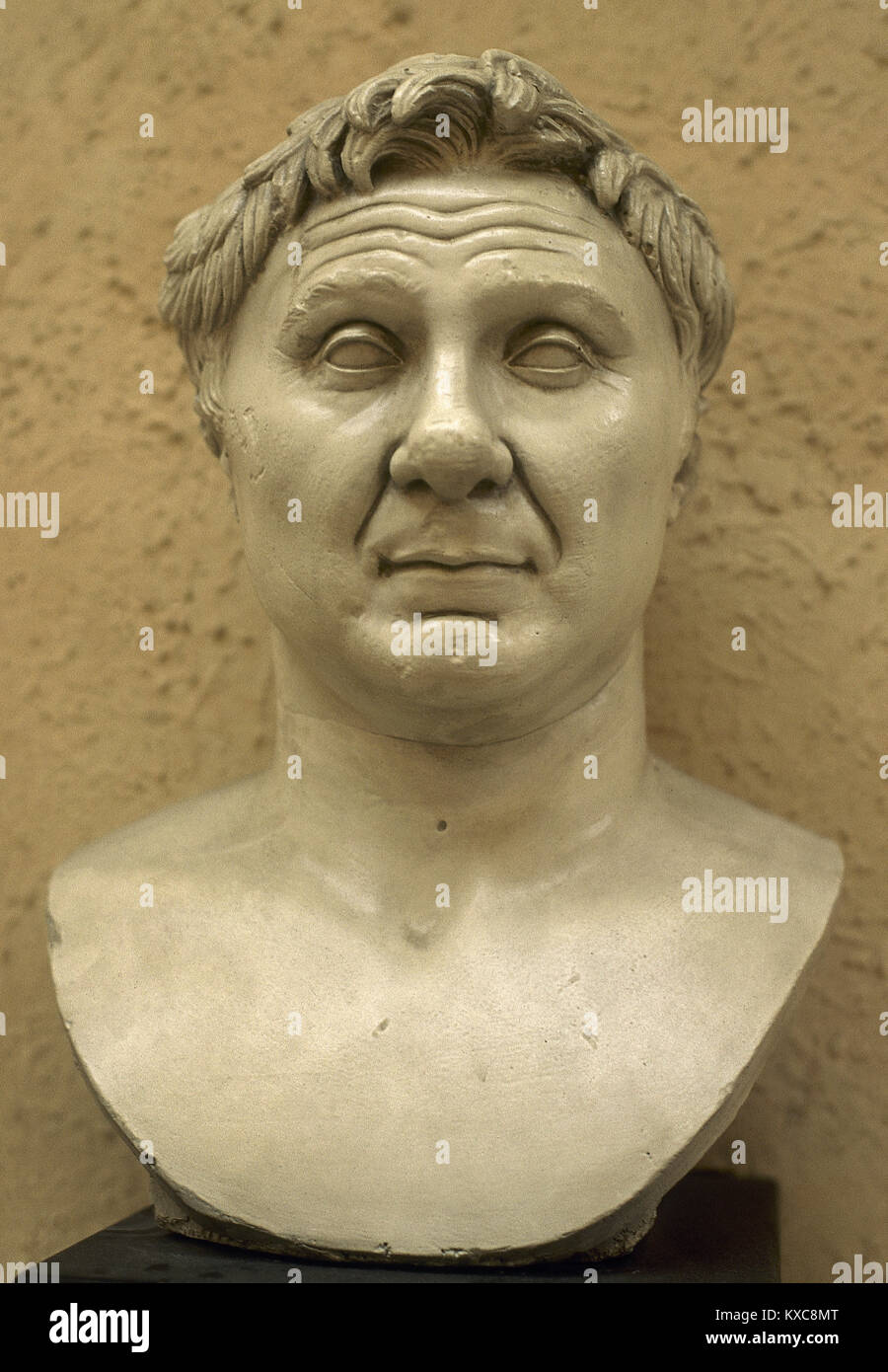 Pompey (106 BC-48 BC). Military and political leader or the late Roman Republic. Plaster copy. Bust. Museum of Roman Civilization. Rome. Italy. Stock Photo