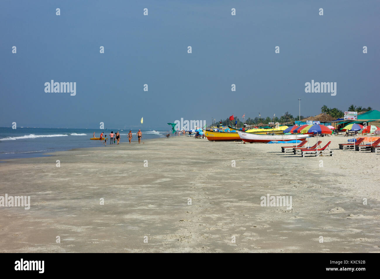 Benaulim Beach South Goa India Stock Photo Alamy