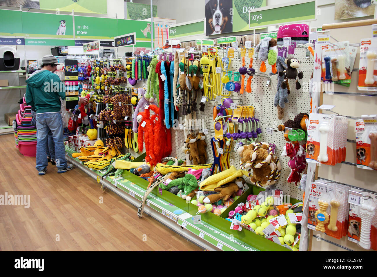 England, Kent, Orpington Circa July 2014 Huge selection of pet