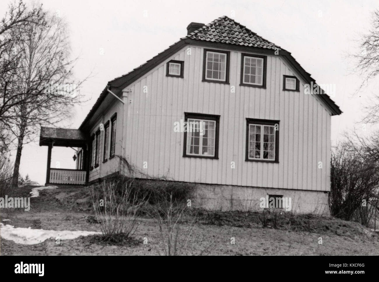 Venstøp Nordre, Henrik Ibsen museum, Telemark - Riksantikvaren-T160 01 0279 Stock Photo