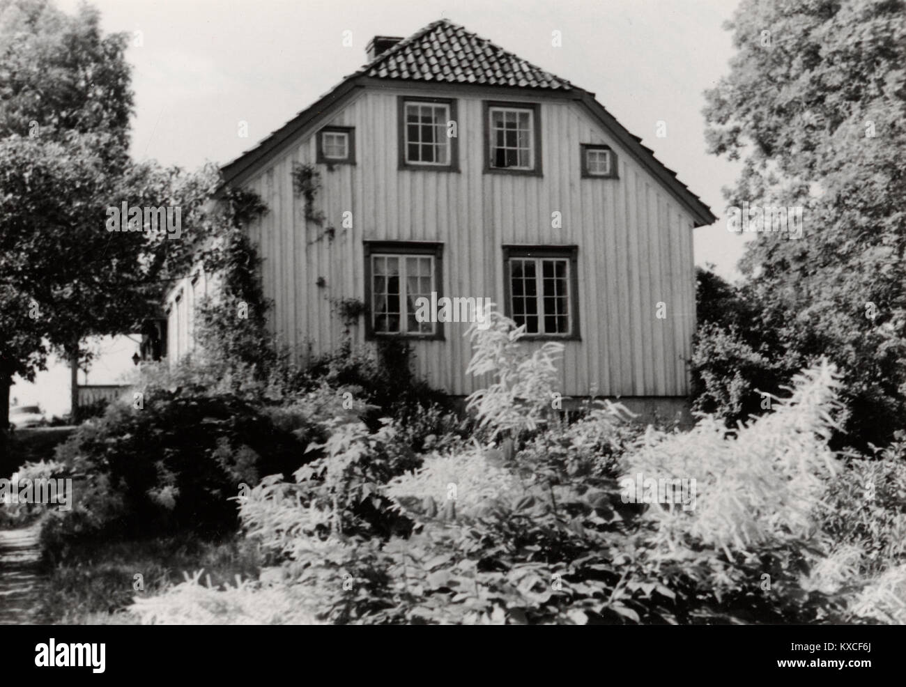 Venstøp Nordre, Henrik Ibsen museum, Telemark - Riksantikvaren-T160 01 0281 Stock Photo