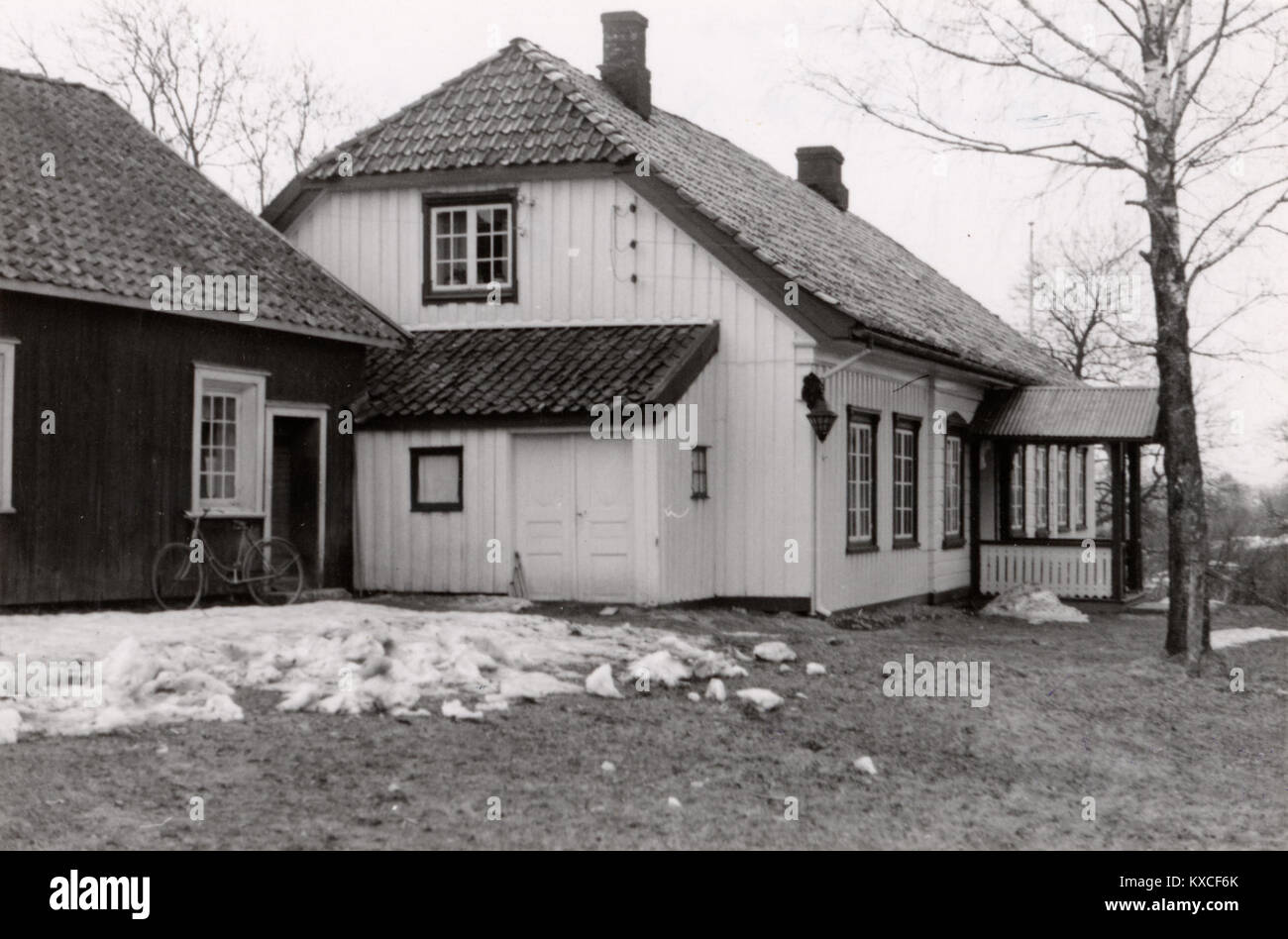 Venstøp Nordre, Henrik Ibsen museum, Telemark - Riksantikvaren-T160 01 0282 Stock Photo