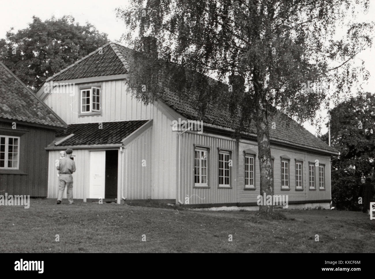 Venstøp Nordre, Henrik Ibsen museum, Telemark - Riksantikvaren-T160 01 0283 Stock Photo