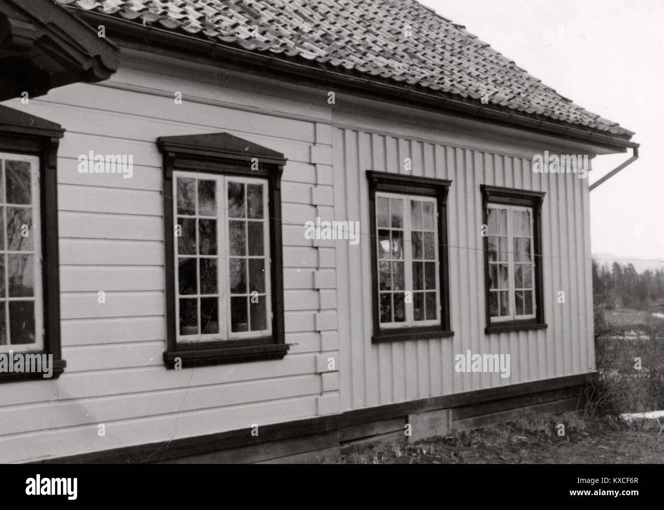 Venstøp Nordre, Henrik Ibsen museum, Telemark - Riksantikvaren-T160 01 0284 Stock Photo