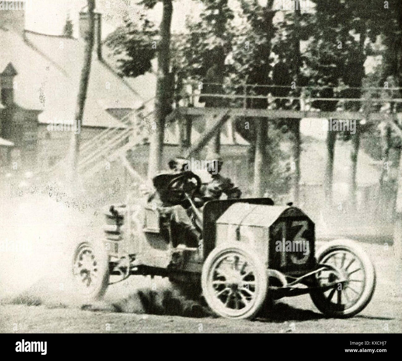 Photo Ancienne - Victor Hémery Sur Rolland-Pilain A22 - Grand Prix De Strasbourg 1922 - Collection Automobile