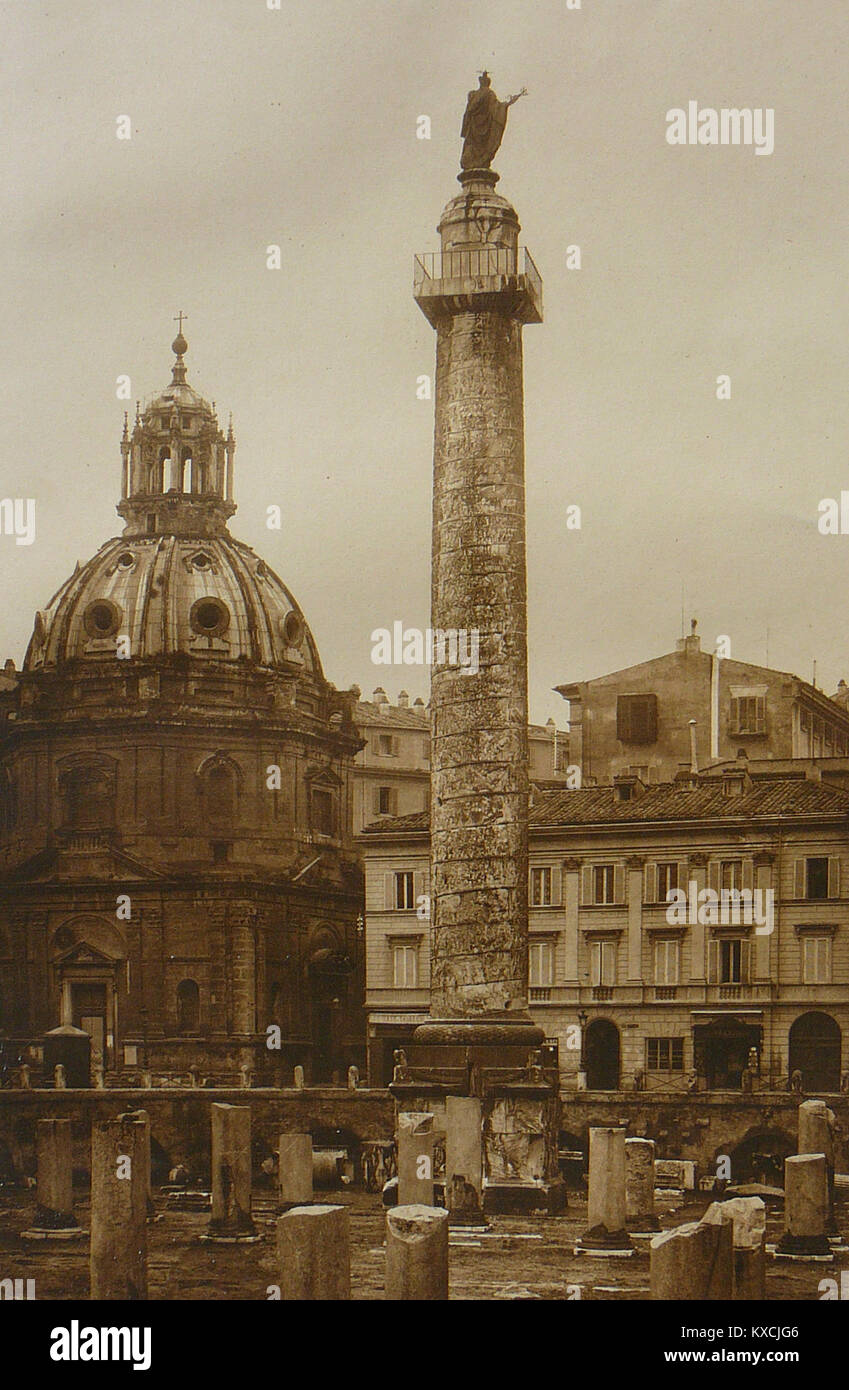 001 Conrad Cichorius, Die Reliefs der Traianssäule, Tafel I Stock Photo