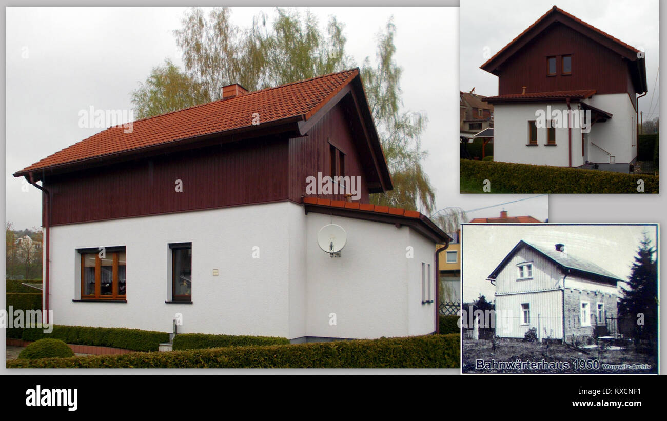 2016 Wurgwitz ehemaliges Bahnwärtehaus Stock Photo Alamy