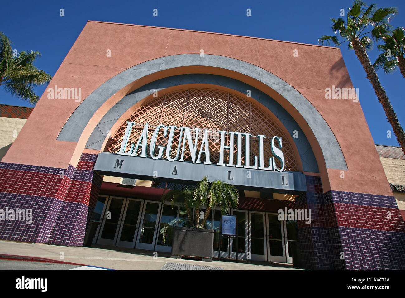 Laguna Hills Mall, Laguna Hills CA Stock Photo