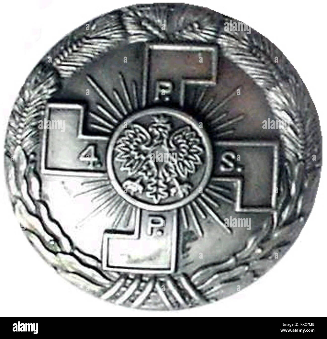 Silver war badge hi-res stock photography and images - Alamy