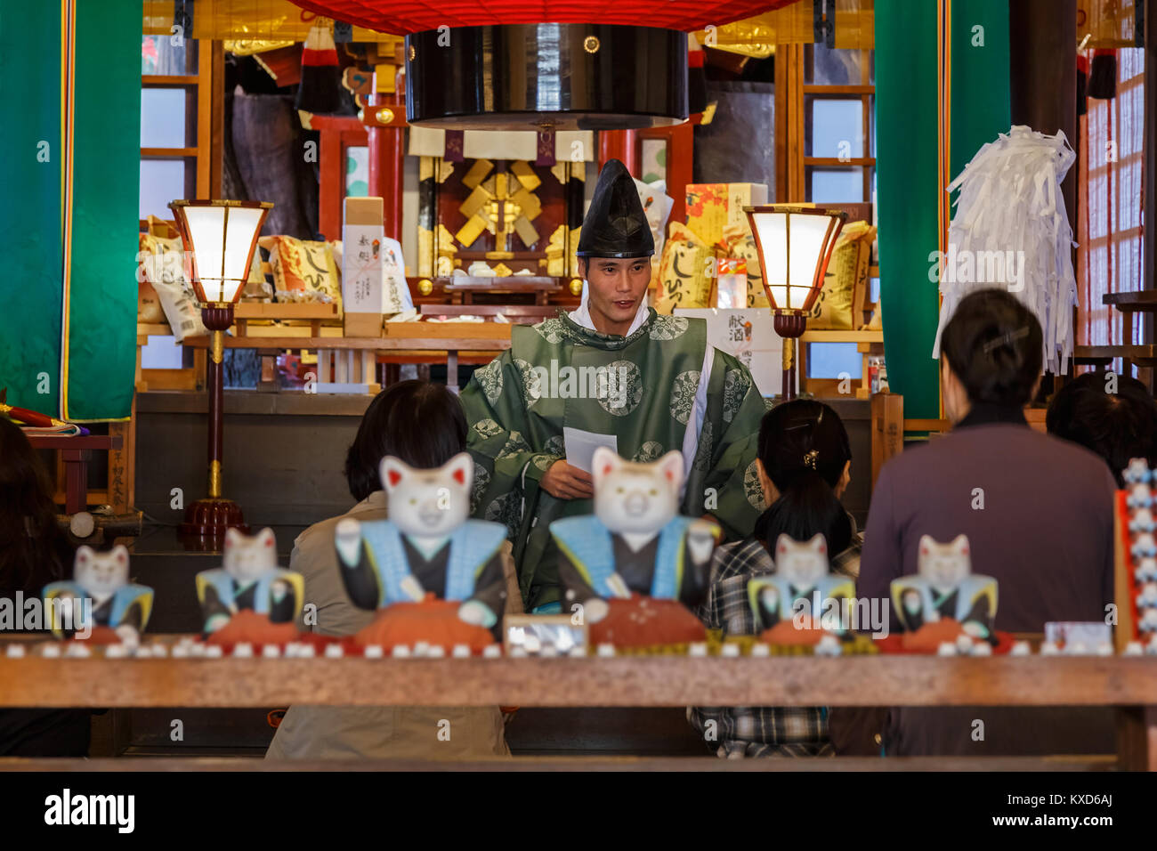OSAKA, JAPAN - OCTOBER 24: Japanese Priest in Osaka, Japan on October ...