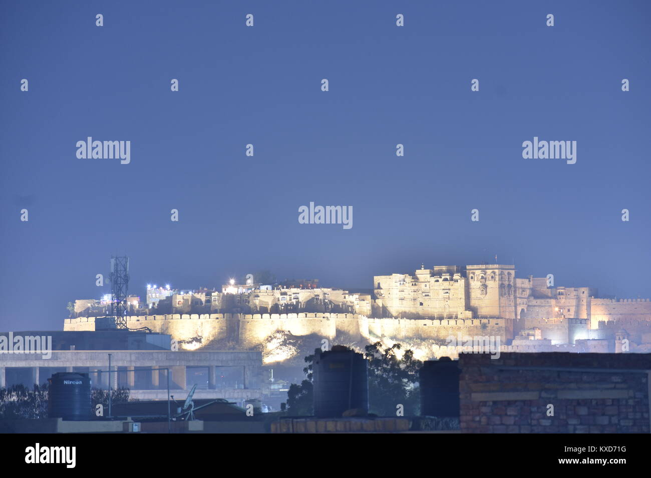 Sonar Fort Jaisalmer Rajasthan India High Resolution Stock Photography