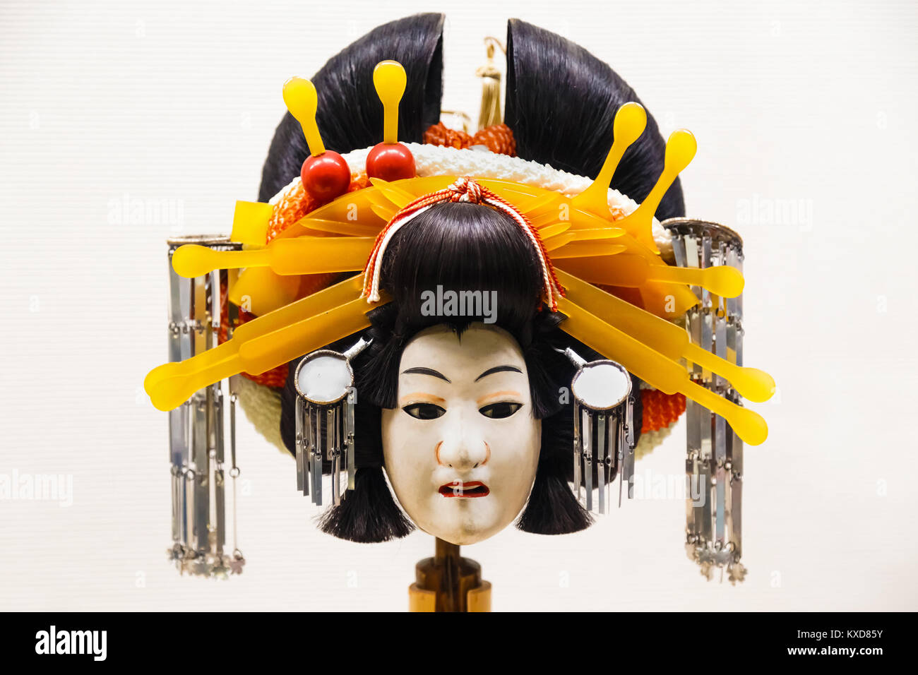 OSAKA, JAPAN OCTOBER 27 Japanese Puppet in Osaka, Japan on October 27, 2014. The puppet that