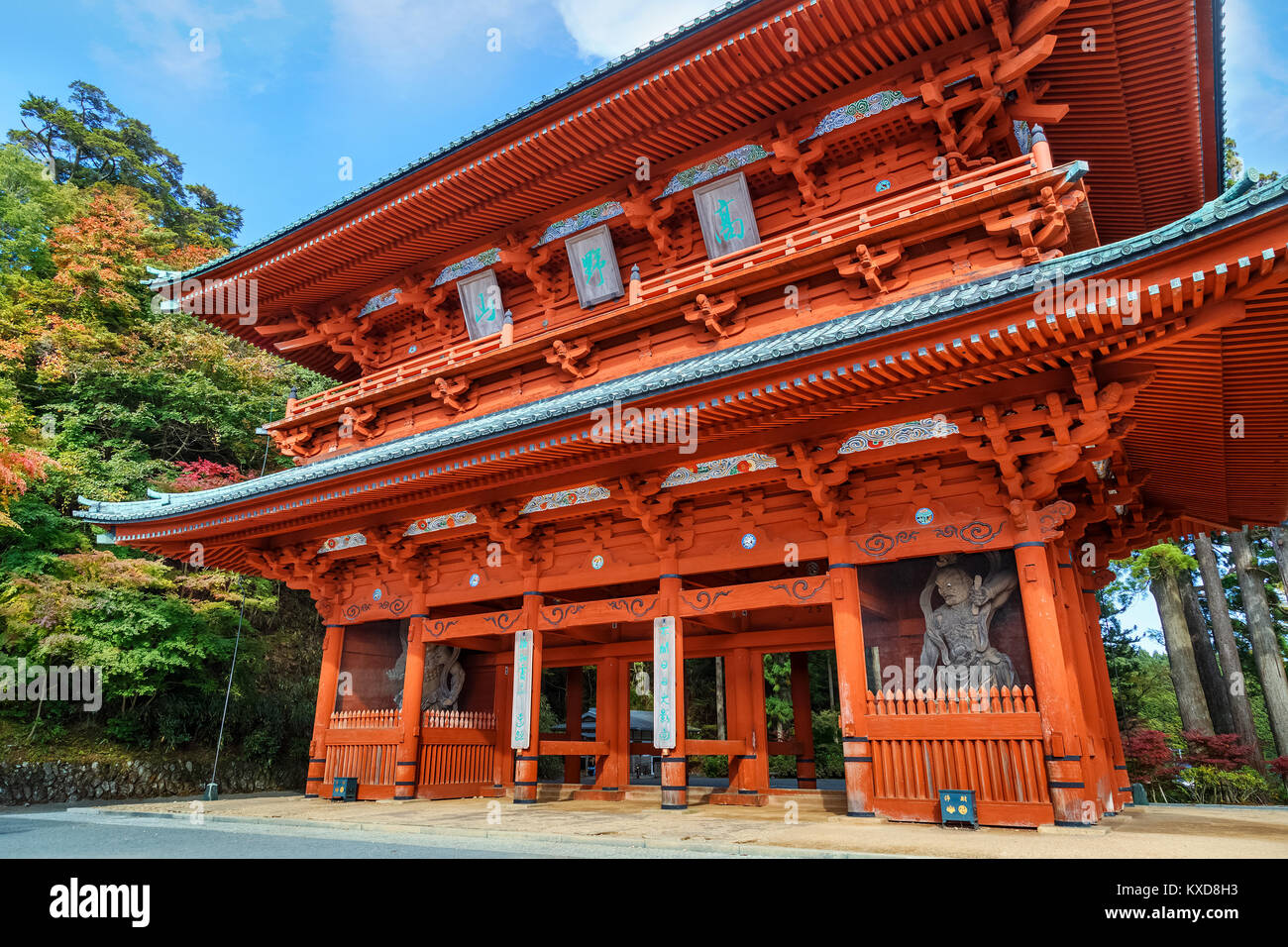 Daimon Gate, the Ancient Main Entrance to Koyasan (Mt. Koya) in