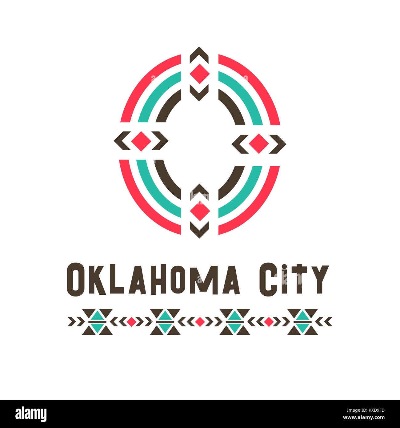 Oklahoma city logo Stock Vector Image & Art Alamy