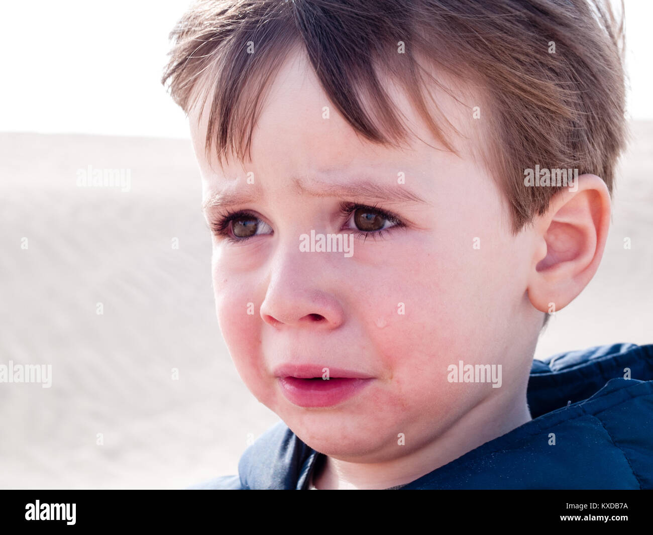 Closeup portrait crying baby hi res stock photography and images Alamy