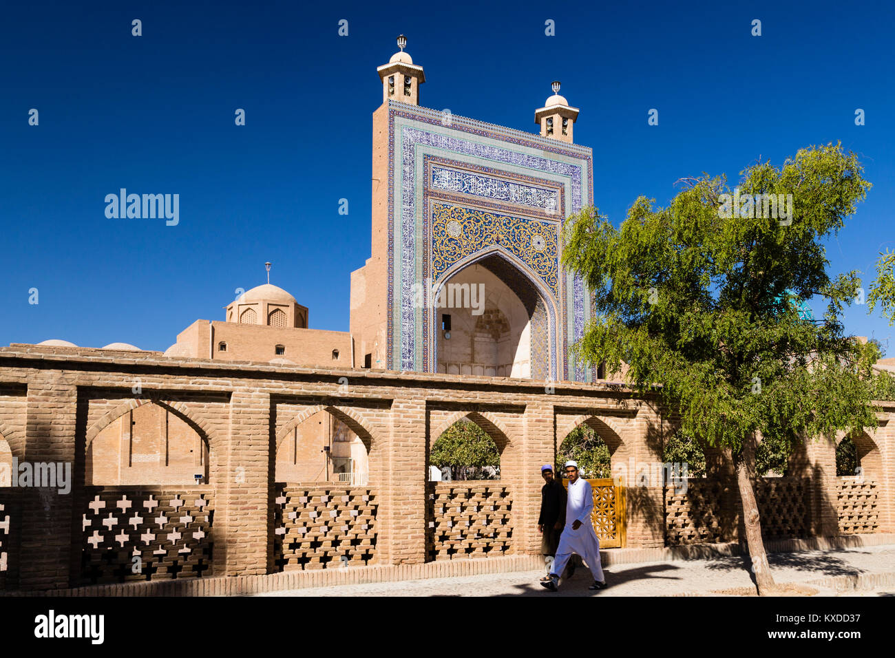 Sheikh Ahmad-e Jami mausoleum complex,Torbat-e Jam,between Mashhad and the Afghanistan Border,Iran Stock Photo