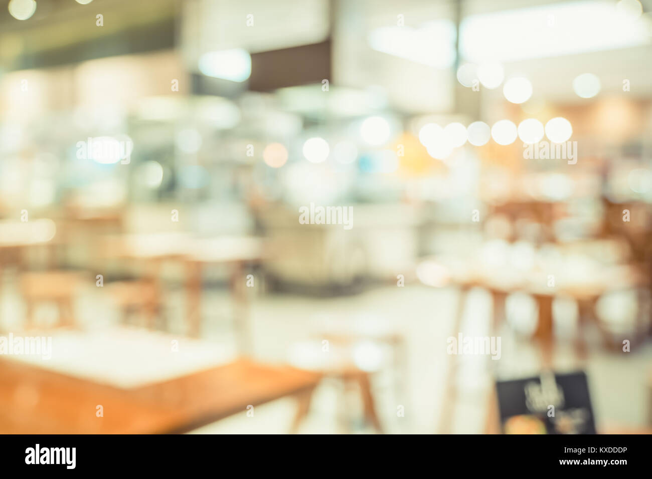 Blurred background of Customer sitting at restaurant bar blur background  with bokeh Stock Photo - Alamy