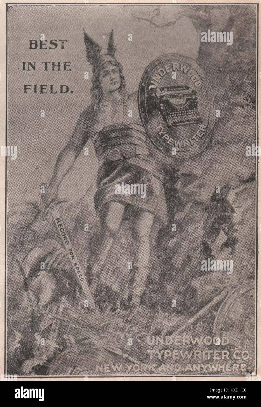 'Best in the Field' - Munn & Co., 361 Broad Way, New York City Stock Photo