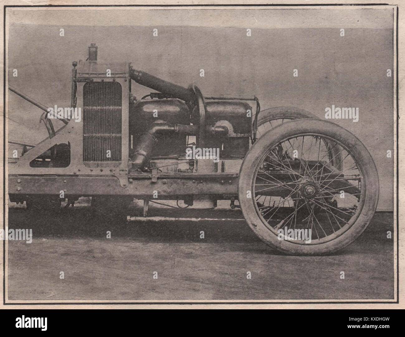 Forward part of the Car, showing Position of Radiator Stock Photo - Alamy