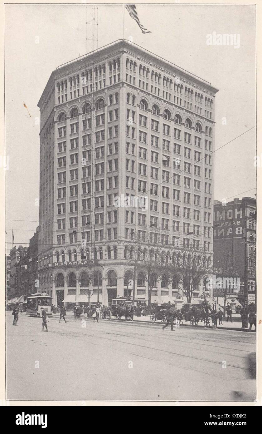 Majestic building, Detroit, Mich Stock Photo - Alamy