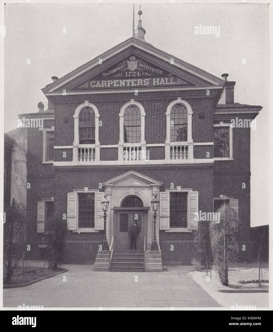 Carpenters hall meeting place of the first continental congress 1774