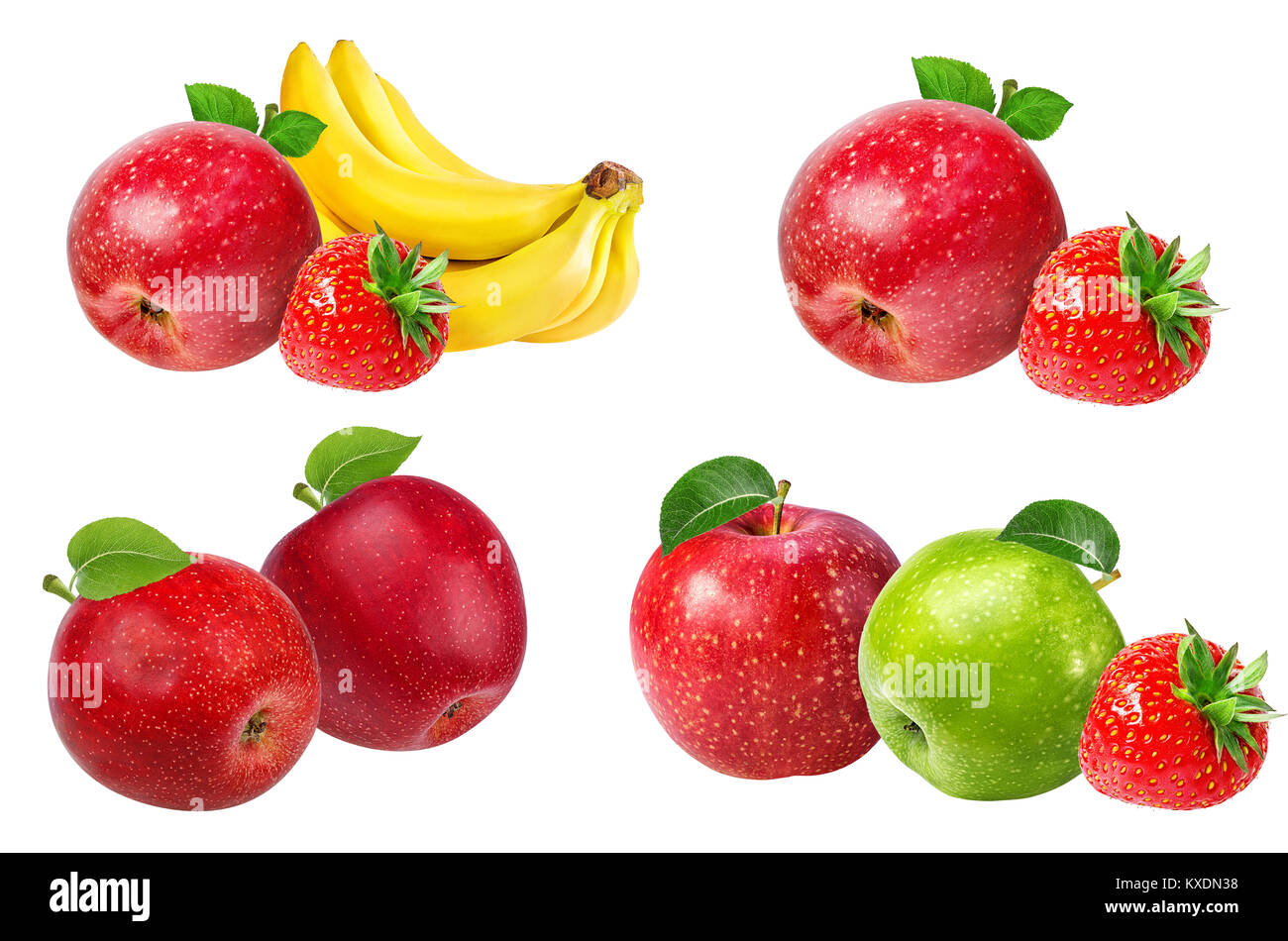 Strawberry banana hi-res stock photography and images - Alamy