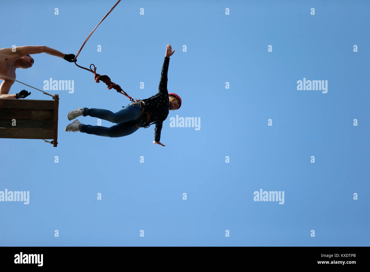 Jump From Height High Resolution Stock Photography And Images Alamy