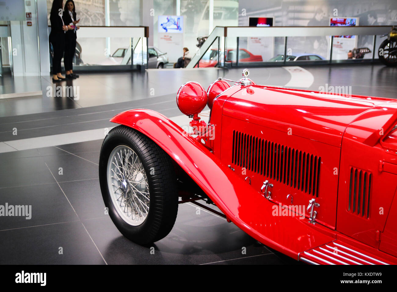 ABC 1/43 – ALFA ROMEO 8C 2300 MILLE MIGLIA 1932 N°106, Résine Signée