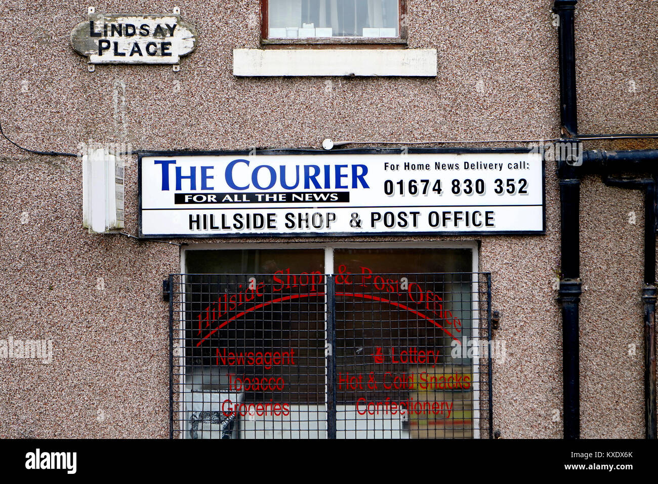 Hillside Post Office Stock Photo Alamy