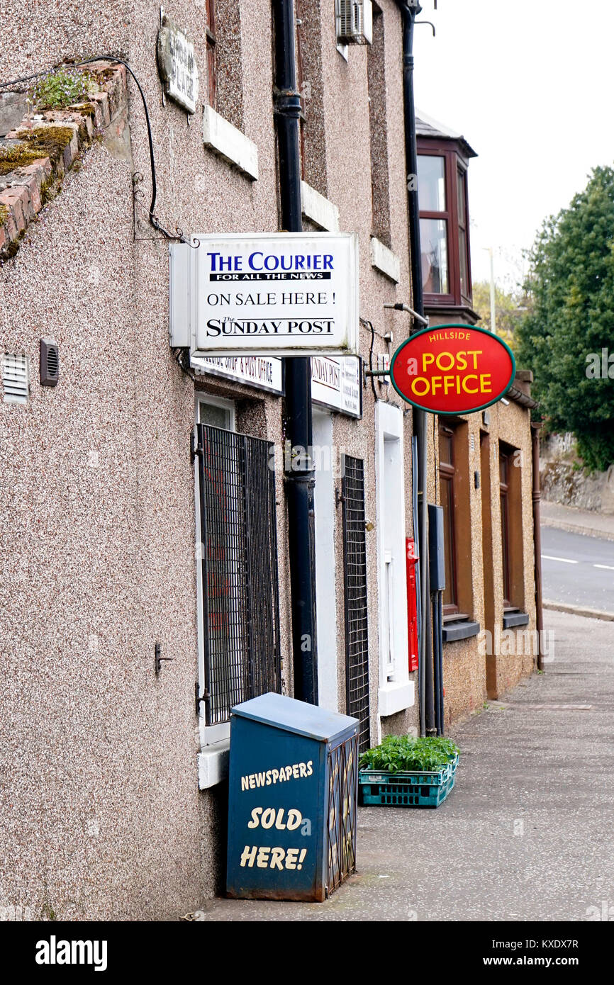 Hillside Post Office Stock Photo Alamy