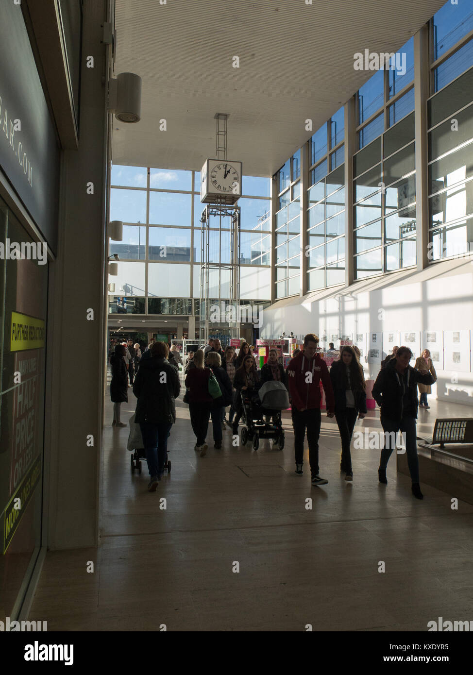 Shopping centre Milton Keynes Buckinghamshire England UK Stock Photo