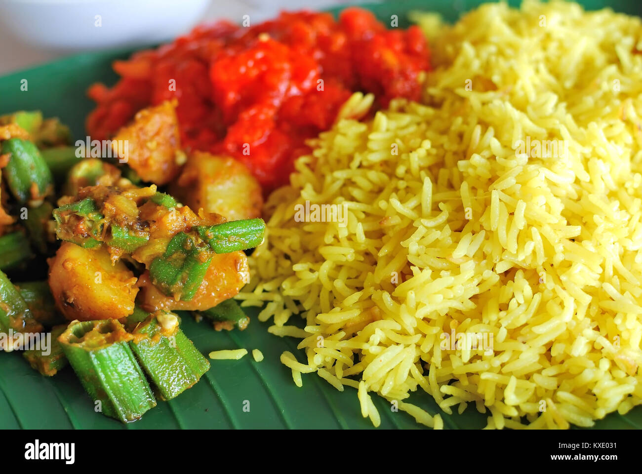 Healthy Indian vegetarian set meal. Concepts such as food and beverage