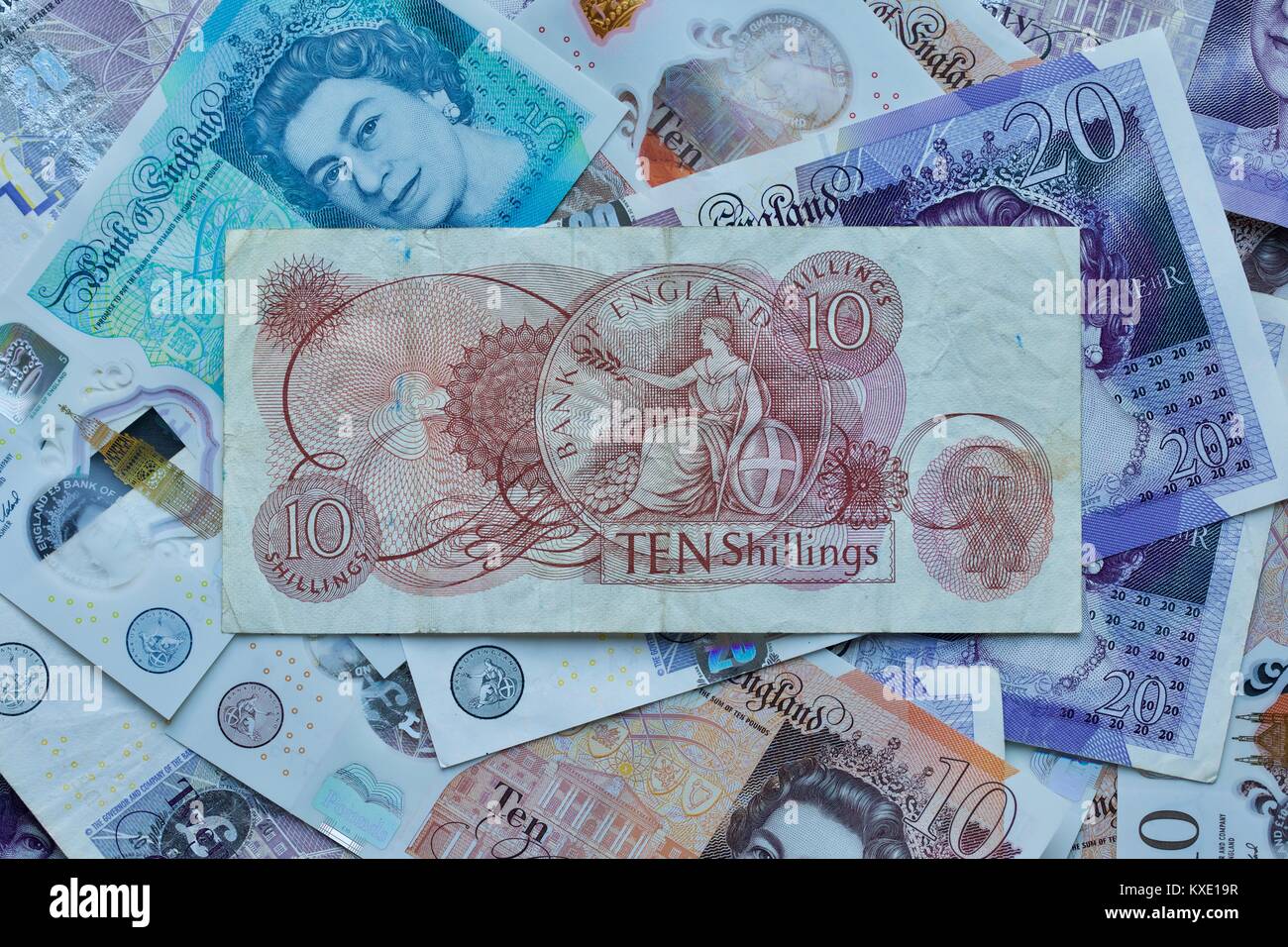 ten shilling note high resolution stock photography and images alamy