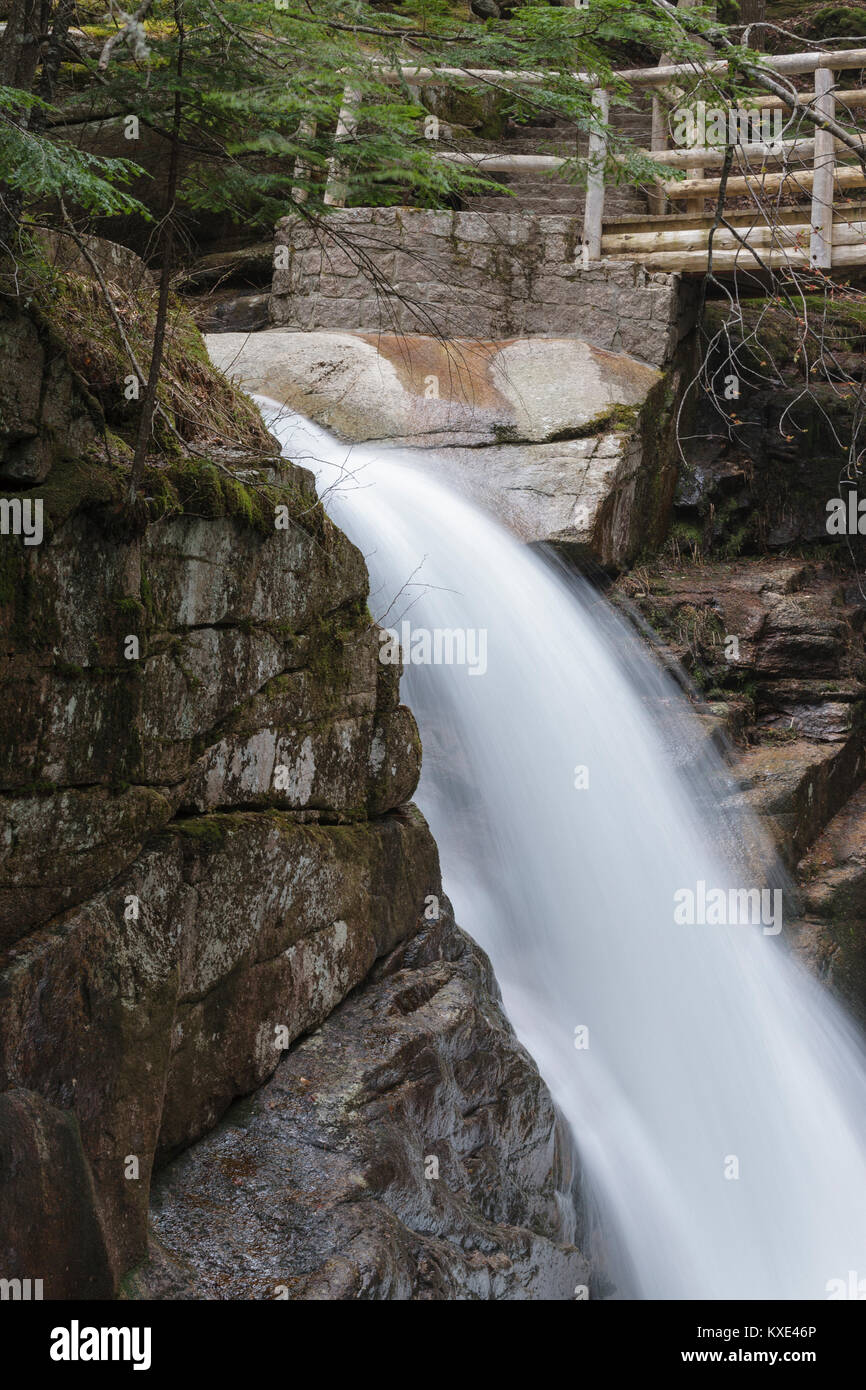 Sabbaday Falls in Waterville Valley, New Hampshire USA Stock Photo Alamy