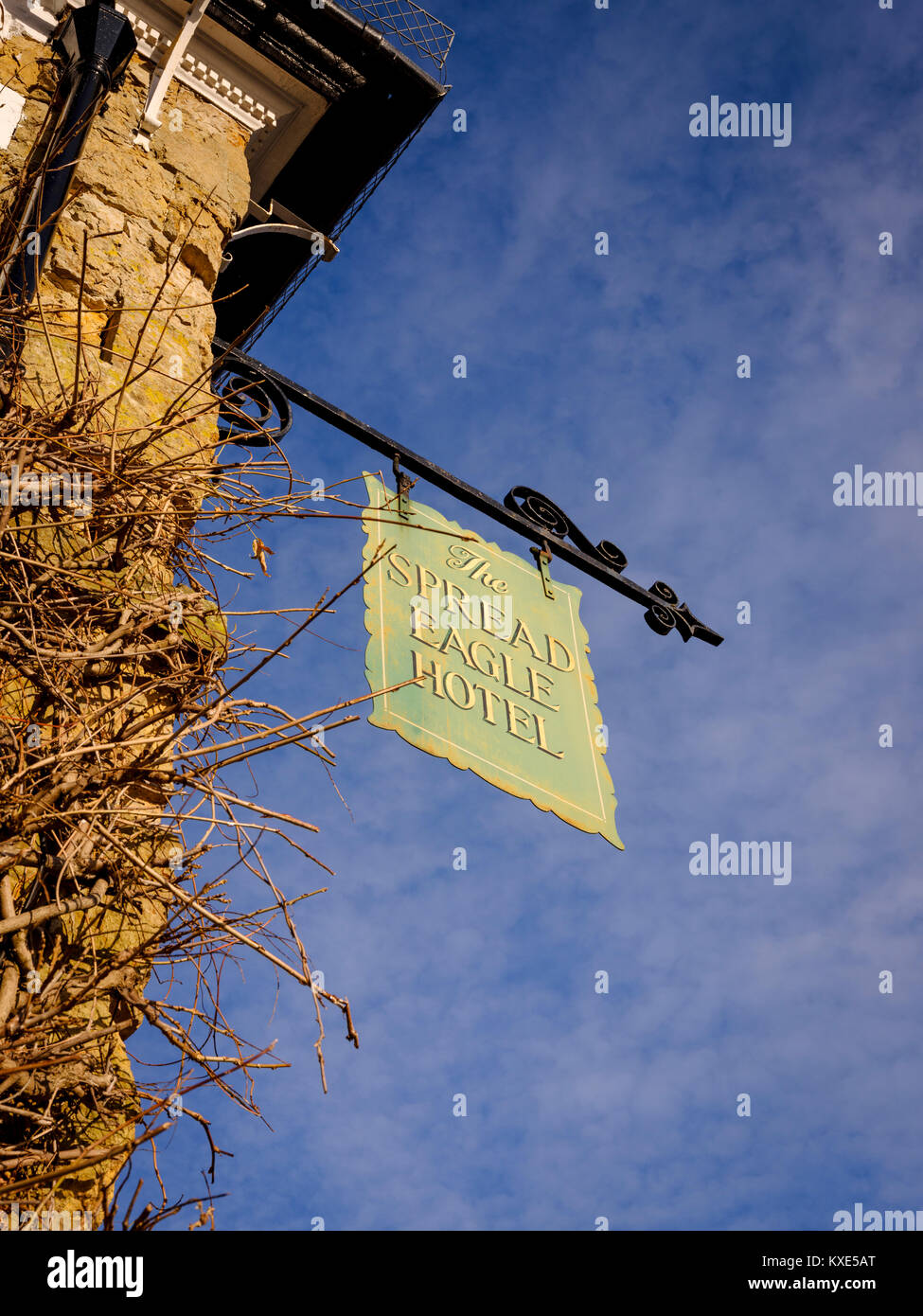 The Spread Eagle Hotel in Midhurst, West Sussex Stock Photo Alamy