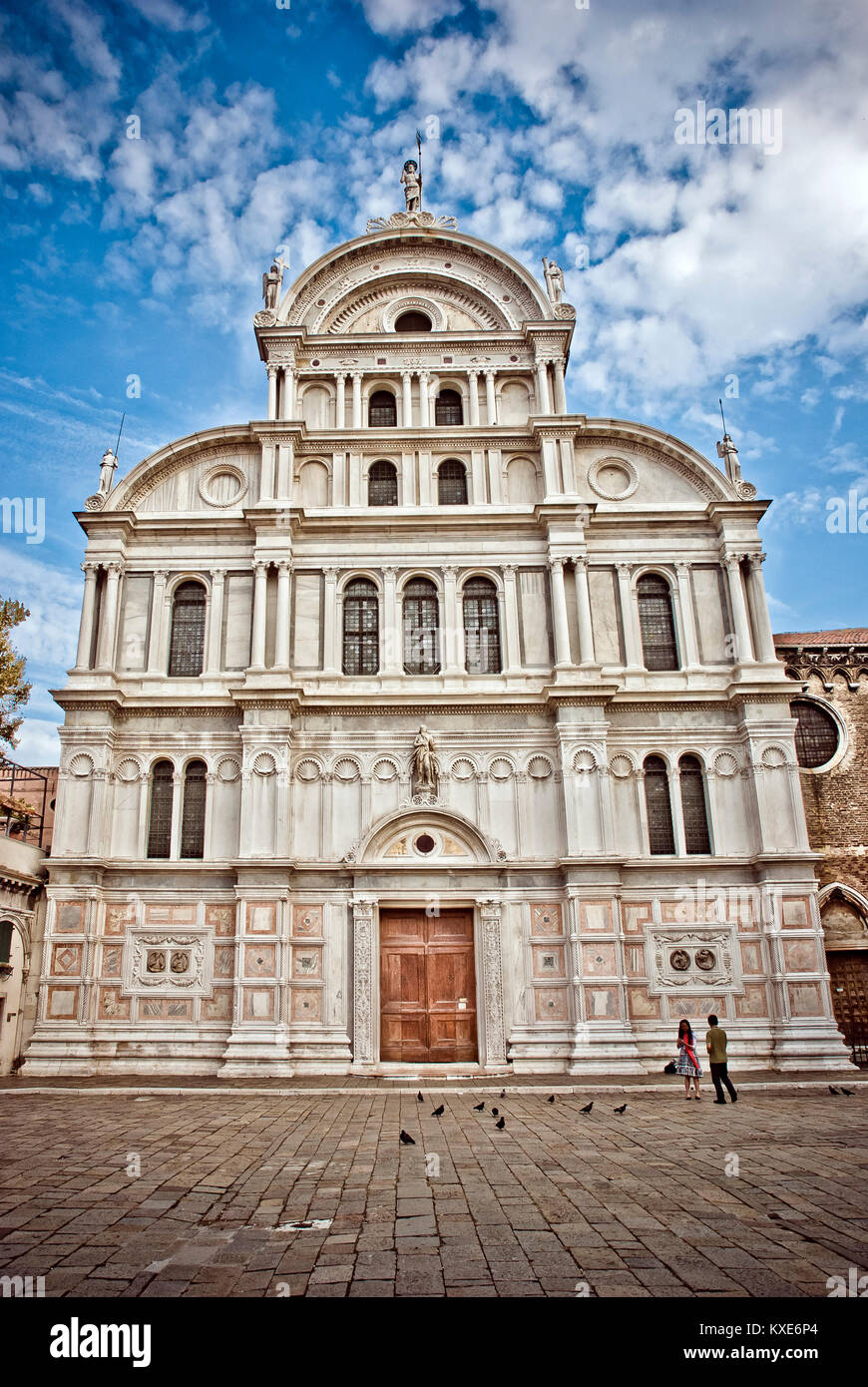 San Zaccaria Church in Venice Stock Photo Alamy