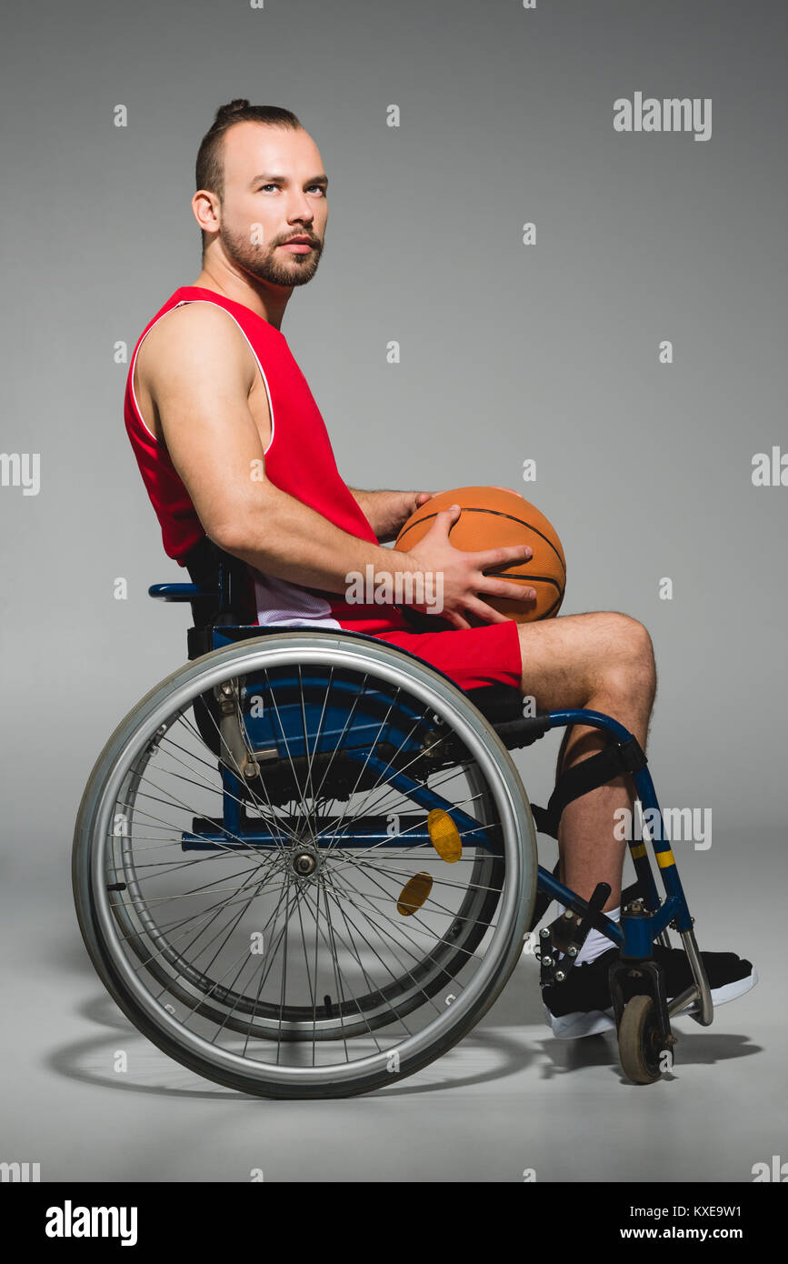 Disabled basketball player Stock Photo Alamy