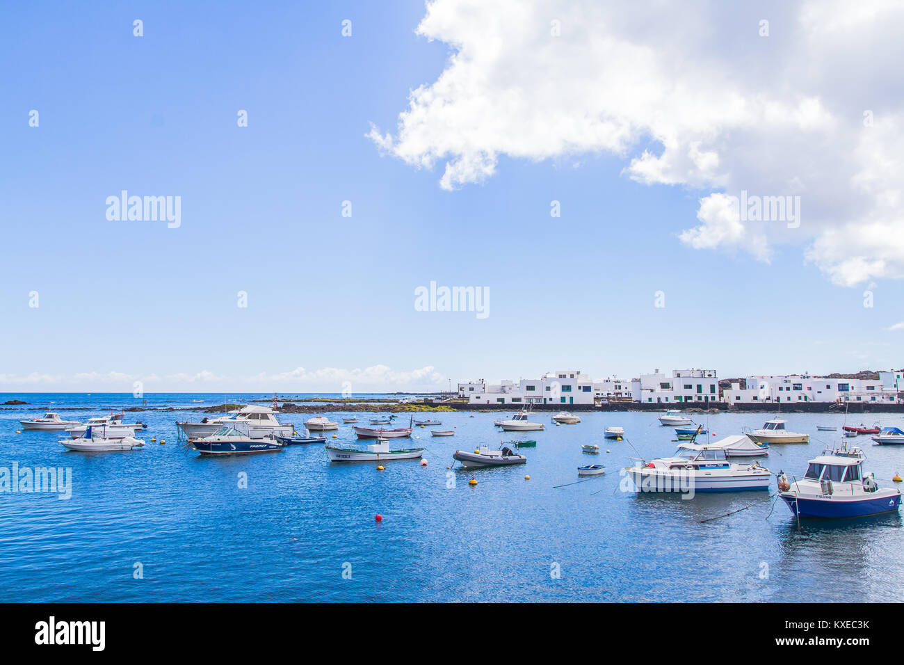 Shot from my trip on the road across Lanzarote, Canary Islands Stock Photo