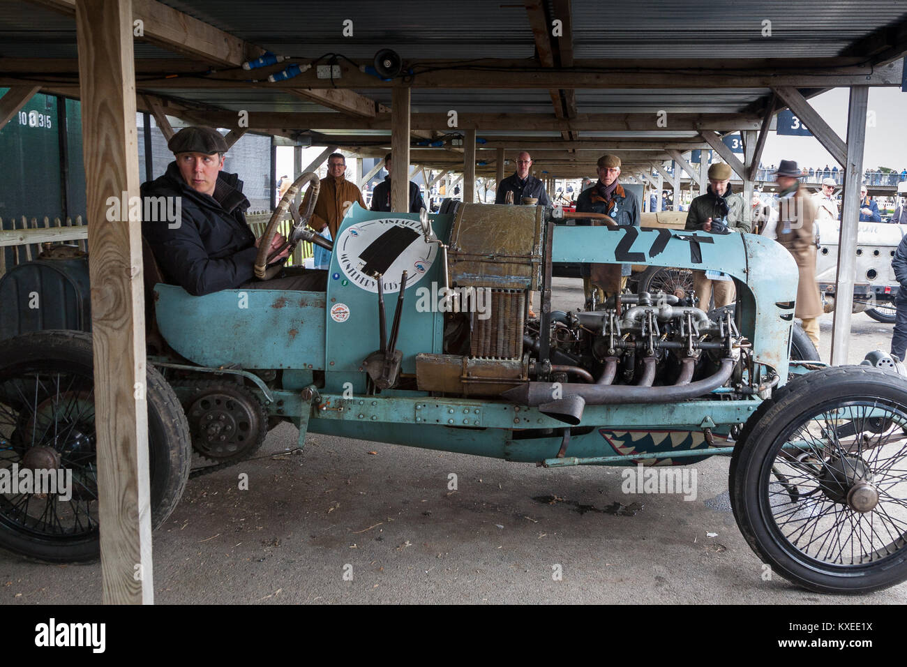 1907 Mors Georgian racing car, GRRC 74th members meeting, Goodwood race ...