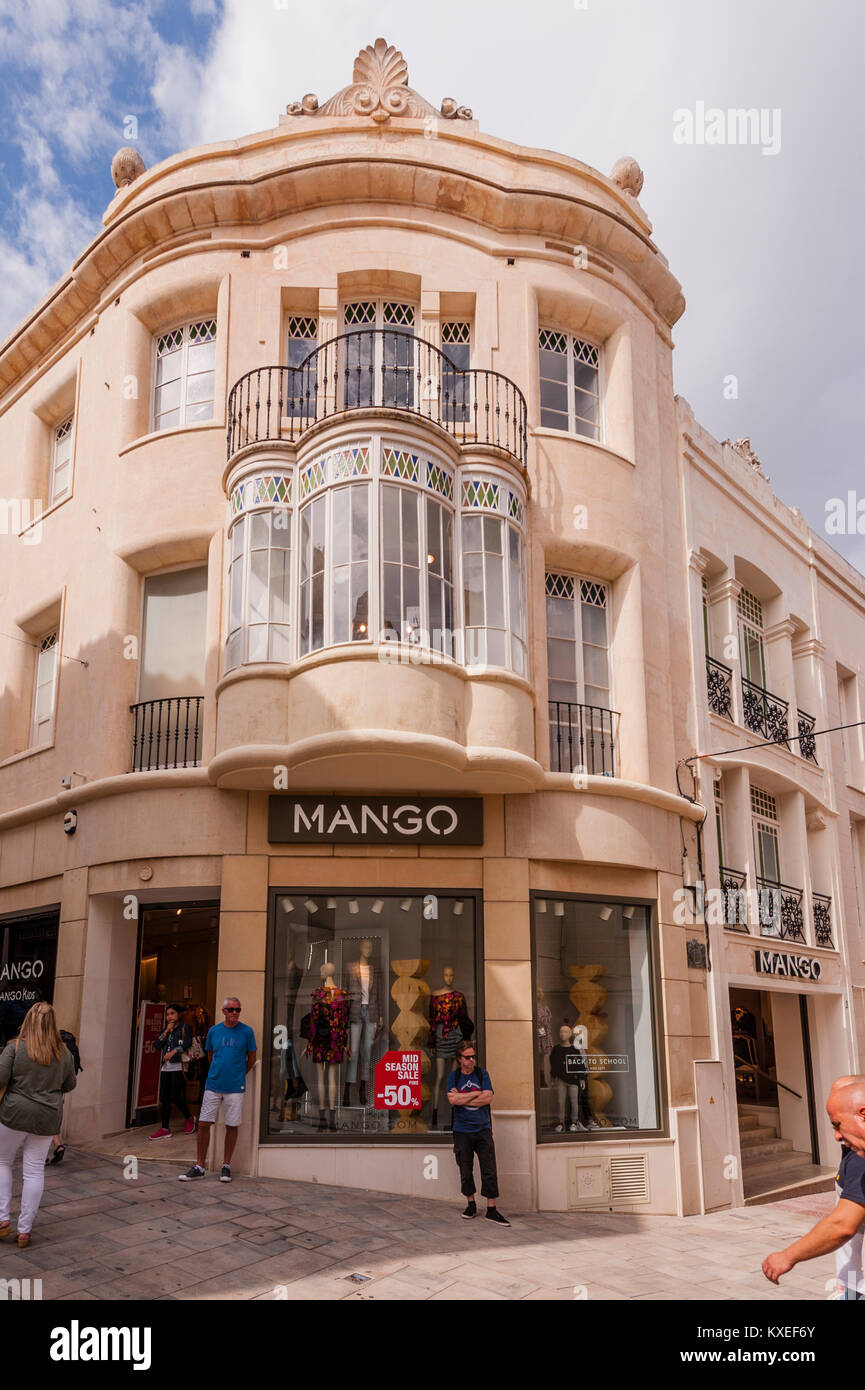 Mango Store At Passeig De Gracia Shopping Street In Barcelona Spain Stock  Photo - Download Image Now - iStock