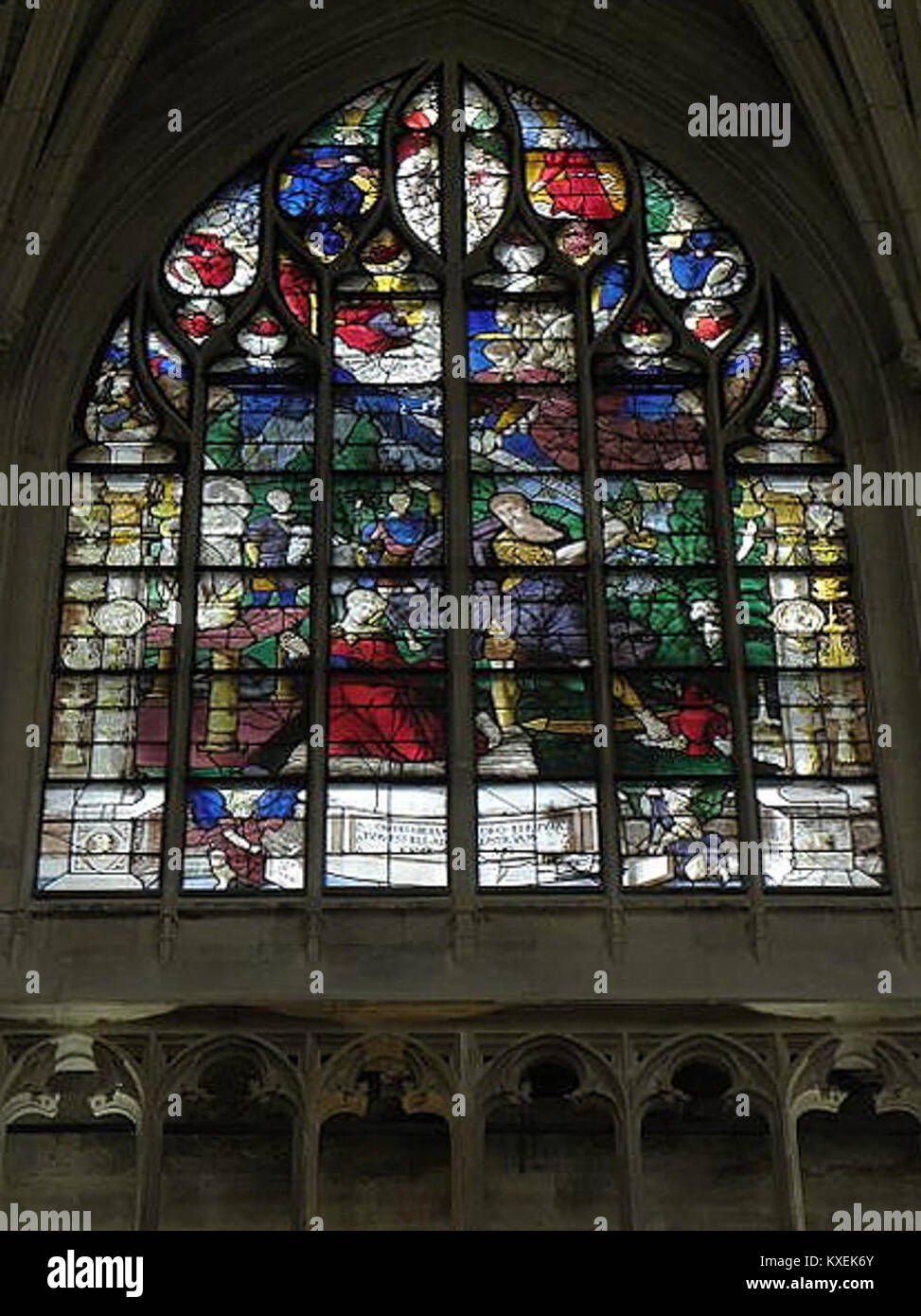 Alençon (61) Basilique NotreDame Baie 9 Stock Photo Alamy