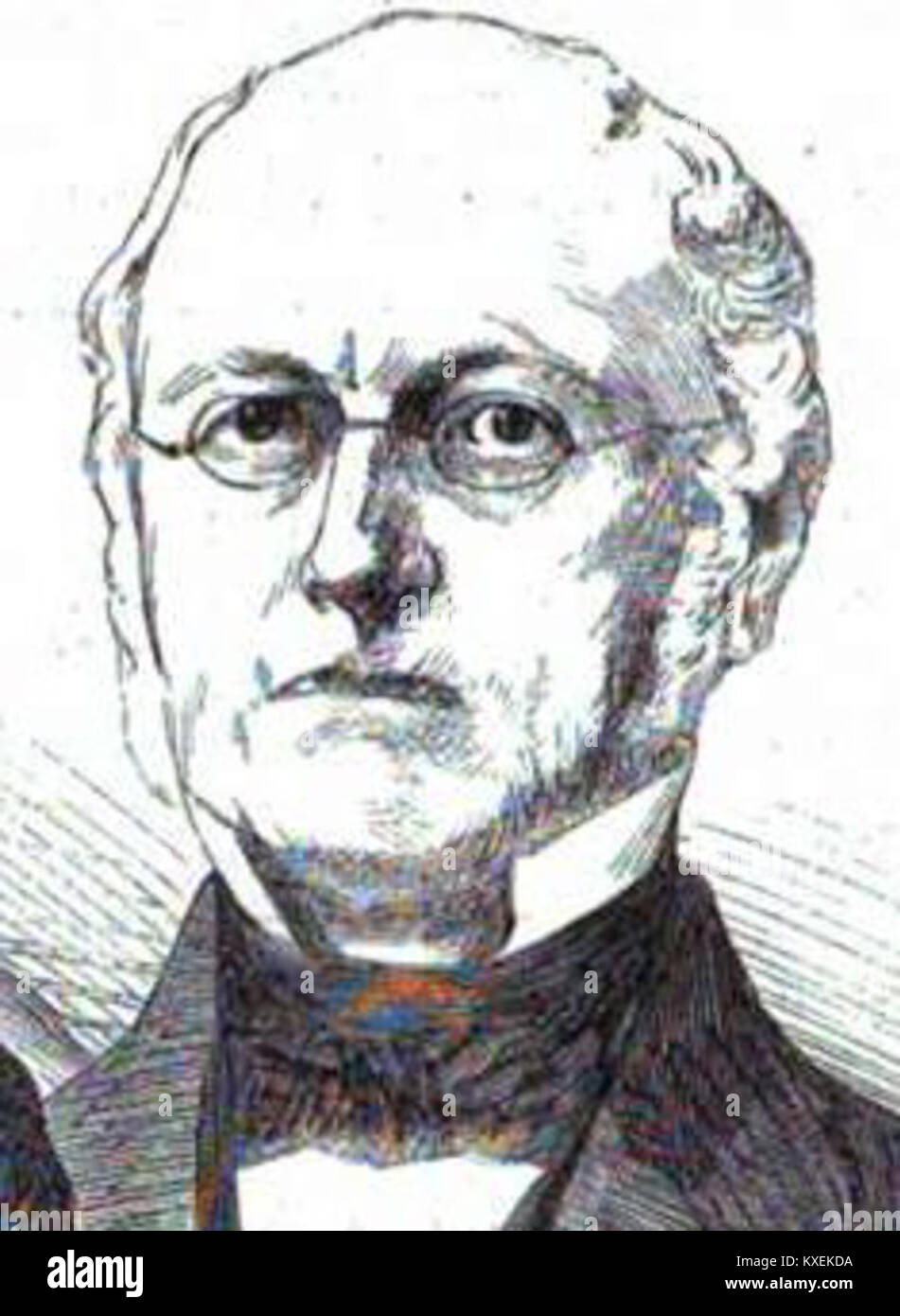 Alexander von Rössing 1867 (IZ 48-150 HScherenberg) Stock Photo