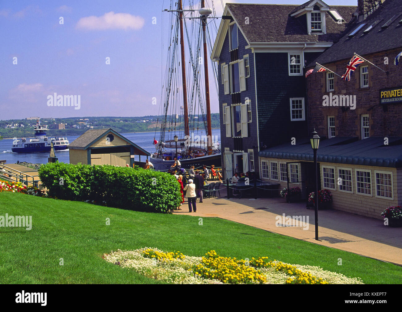 Waterfront at Halifax, Nova Scotia, Canada Stock Photo