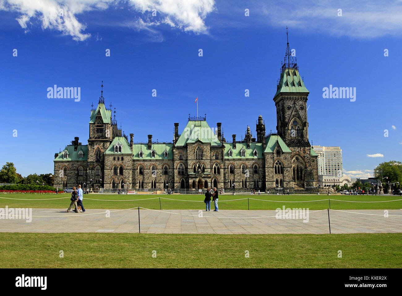 Parliament Building, Ottawa, Ontario, Canada Stock Photo