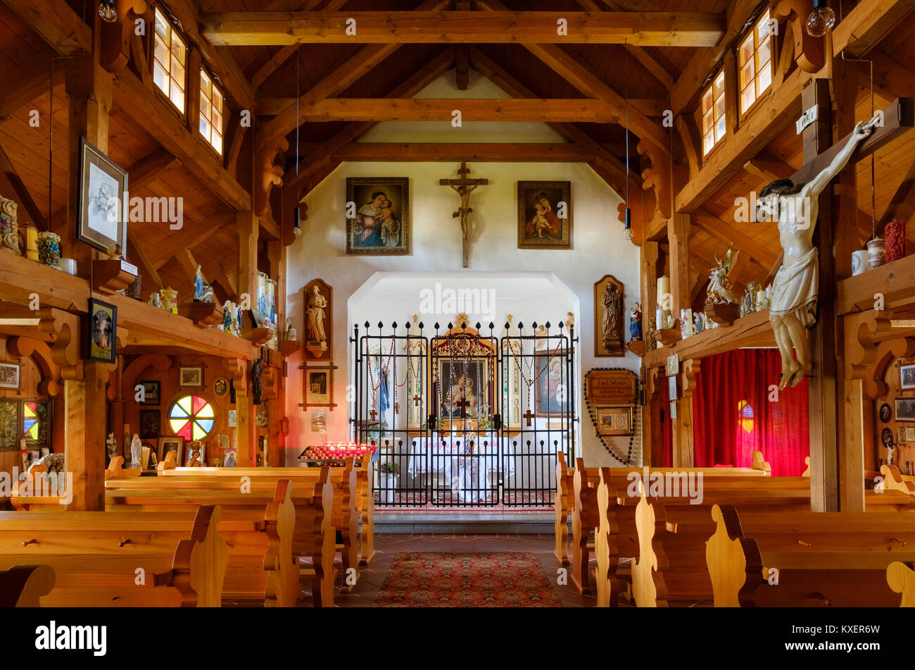 Tussetkapelle, Philippsreut, Bayerischer Wald, Niederbayern, Bayern, Deutschland Stock Photo