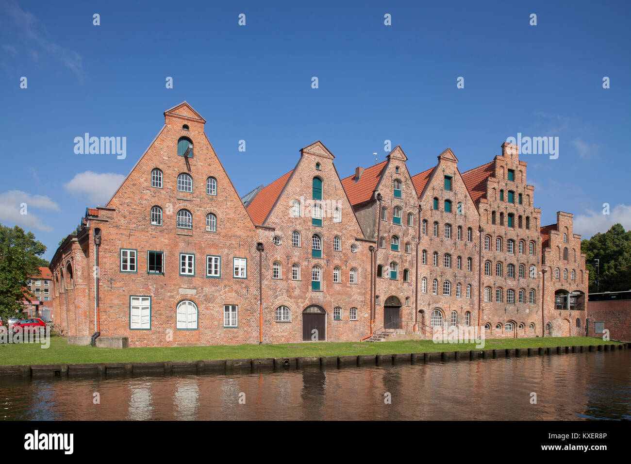 Historische Salzspeicher , Lübeck, Schleswig-Holstein, Deutschland Stock Photo