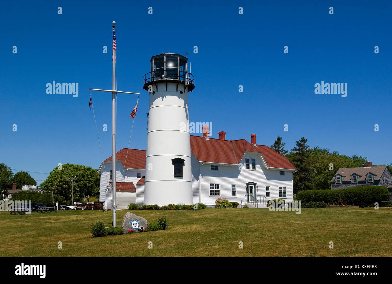 Chatham Light, Chatham, Massachusetts, Cape Cod, USA Stock Photo
