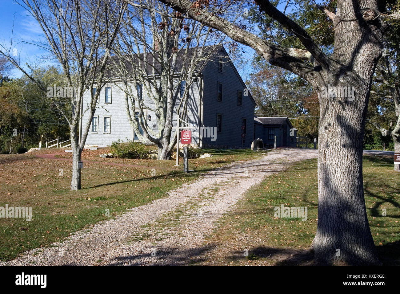 The Josiah Dennis Manse Dennis, MA. Built in 1736, the home of Josiah